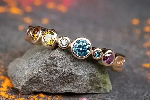 Einzigartiger Verlobungsring