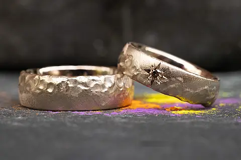 Einzigartige Trauringe 