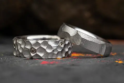 Einzigartige Trauringe aus Palladium