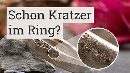 Kratzer im Ehering