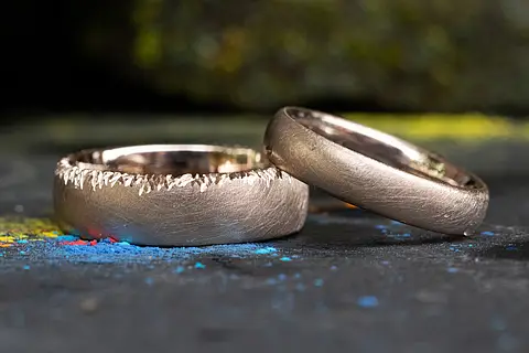 Einzigartige Eheringe