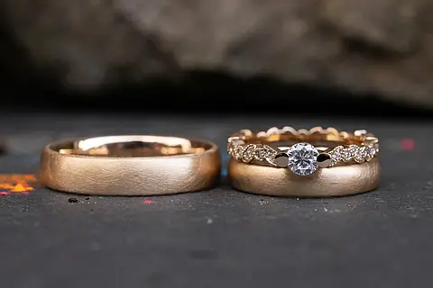 Eheringe aus Roségold & Rotgold