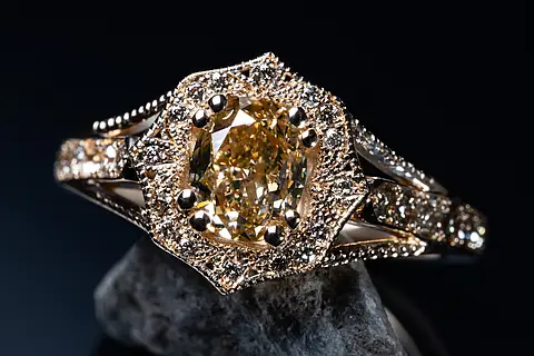 Art Deco Verlobungsring